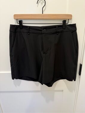 OYSHO High-Waist Tailored look Black Women's Shorts